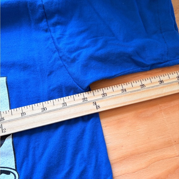 Vintage KELLOGG’s Breakfast Bien Dejeuner french Promo t shirt XL blue CANADA - Picture 7 of 8